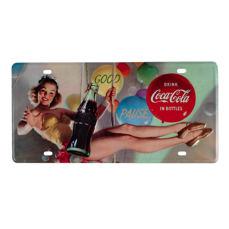 Buy Coca Cola Lady Wall Accent Wall Accents from Vaaree