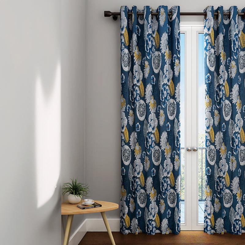 Buy Nisha Floral Curtain Curtains from Vaaree