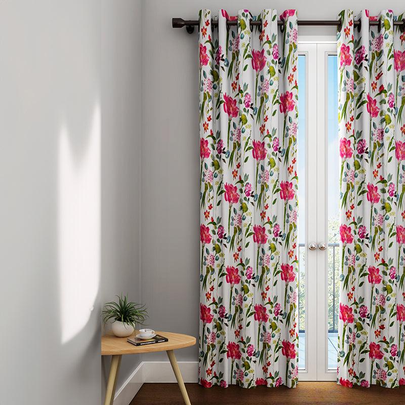 Buy Nisha Floral Curtain Curtains from Vaaree