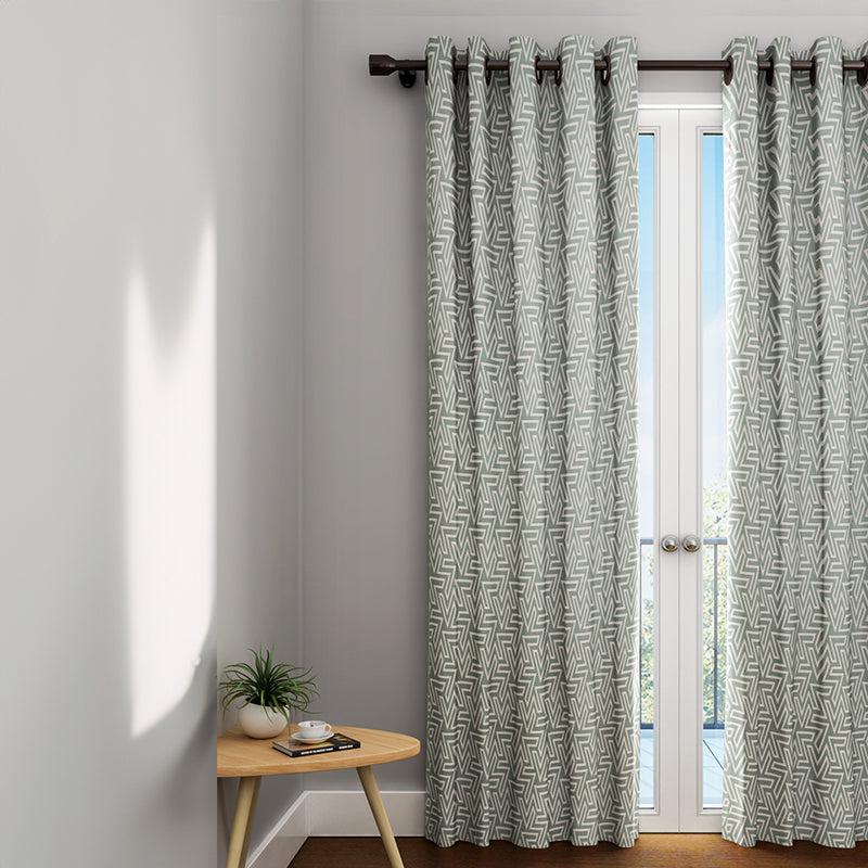 Buy Arva Maze Curtain Curtains from Vaaree