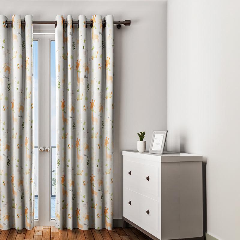 Buy Jungle Friends Curtain Curtains from Vaaree