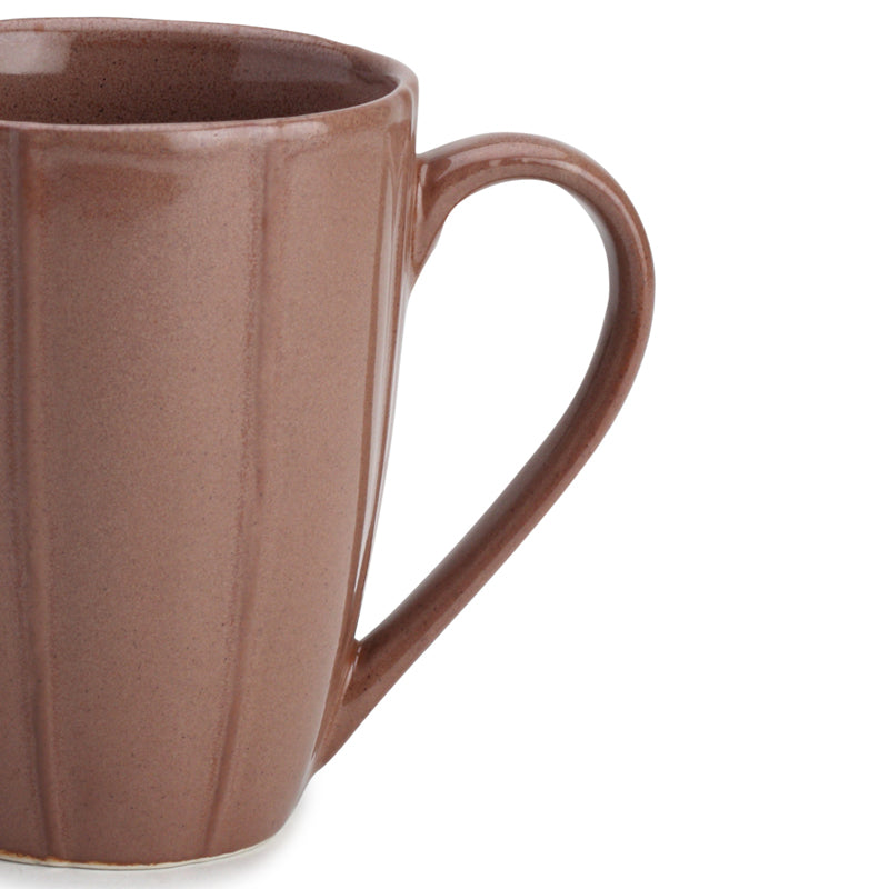 Buy Ciro Ceramic Mug (Pastel Brown) - 300 ML Mug & Tea Cup from Vaaree