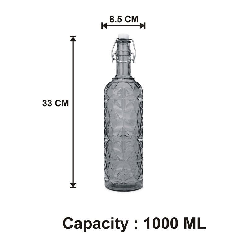 Buy Cassia 1000 ML Water Bottle With 400 ML Glass - Five Piece Set Bottle from Vaaree