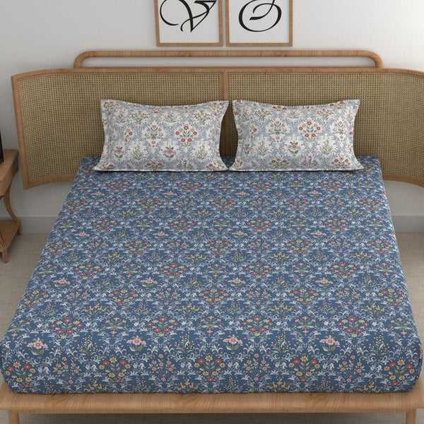 Bedsheets - Ethnic Maze Printed Bedsheet