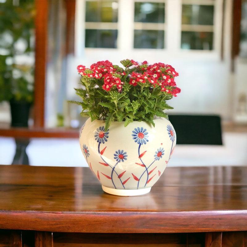 Buy Trisha Floral Planter Pots & Planters from Vaaree