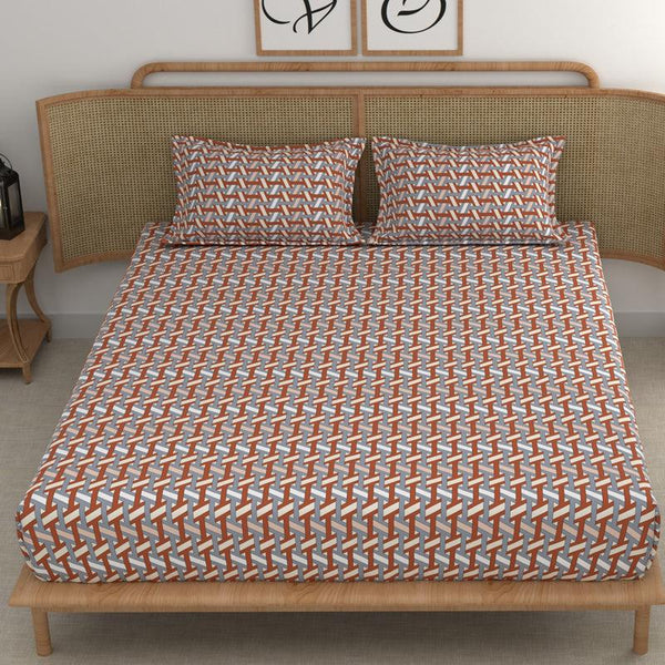 Buy Kinos Printed Bedsheet Bedsheets from Vaaree