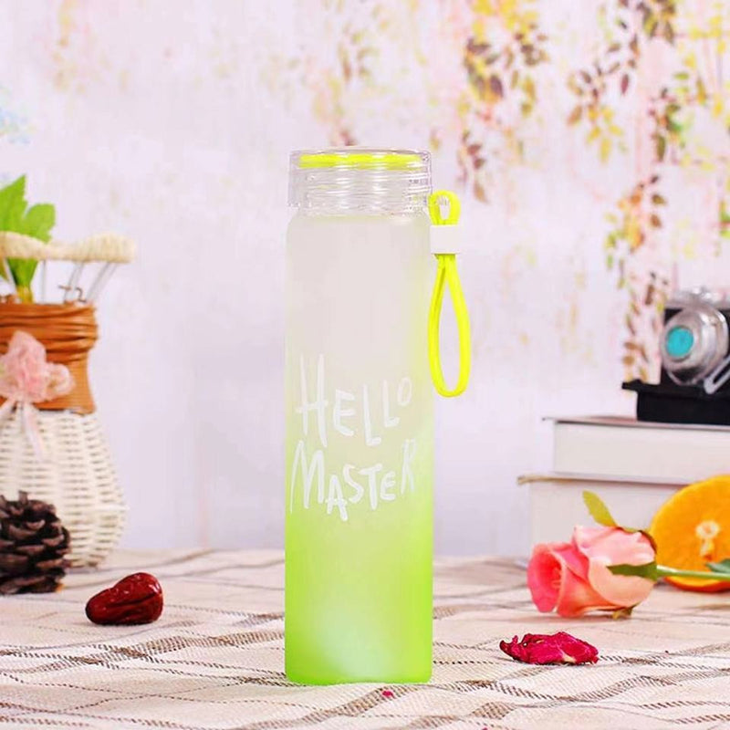 Bottle - Hello Master Water Bottle (400 ML) - Green