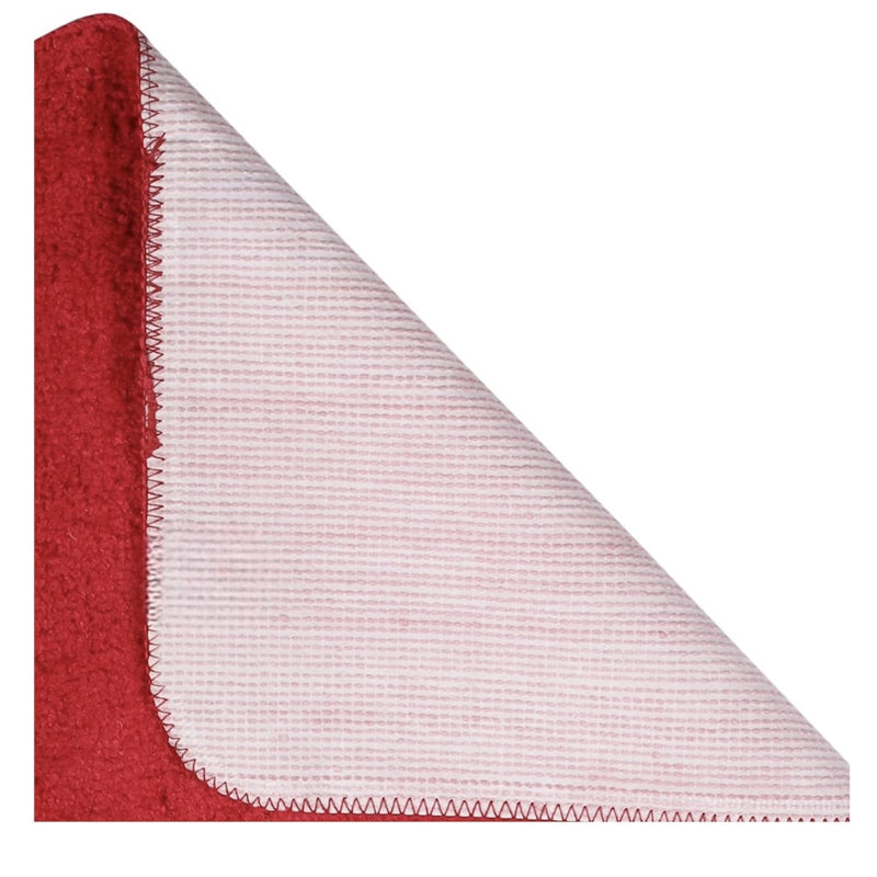 Buy Relma Anti Skid Runner Rug (Red) - Set Of Two Runner Rug from Vaaree