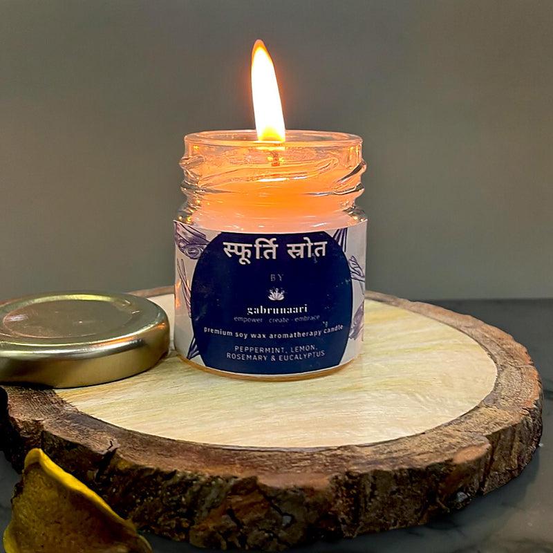 Buy Nidra Devi Lavender Scented Candle Candles from Vaaree