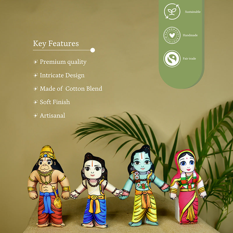 Buy Ramayana Charita Showpice - Set Of Five Showpieces from Vaaree