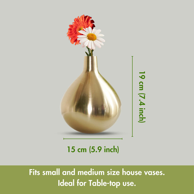 Buy Elory Metal Vase Vase from Vaaree