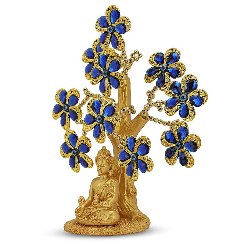 Buy Buddha Floral Tree Of Life Showpiece Showpieces from Vaaree