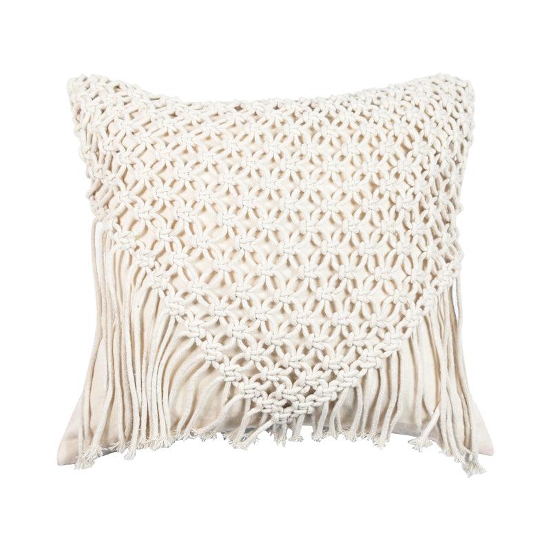 Buy Dievo Macrame Cushion Cover Cushion Covers from Vaaree