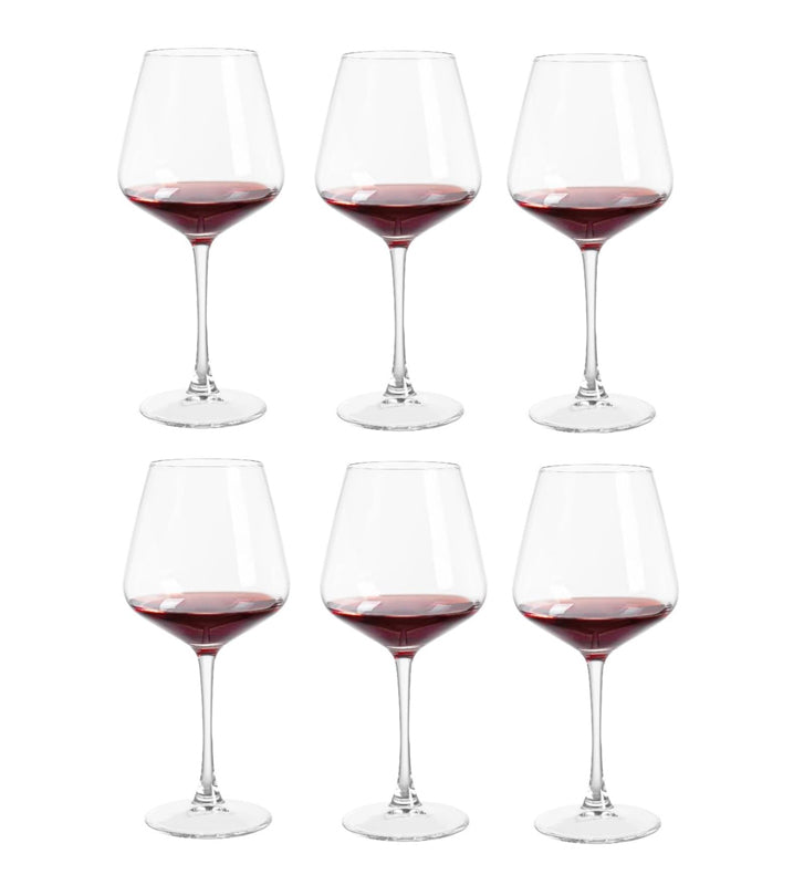 Buy Zadie Wine Glasses (440 ML) - Set of Six Wine & Champagne Glasses from Vaaree