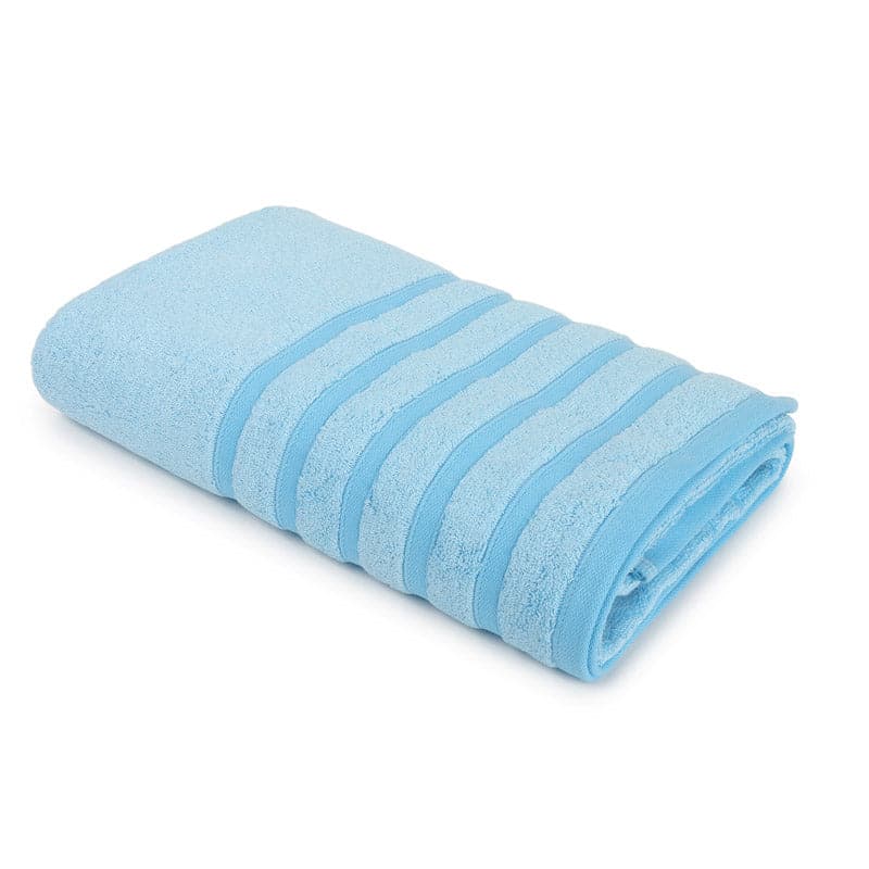 Buy Drip Dry Bath Towel (Brown & Light Blue) - Set Of Two Bath Towels from Vaaree