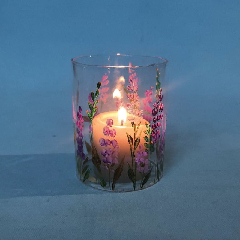 Buy Lavender Bliss Tealight Candle Holder Tea Light Candle Holders from Vaaree