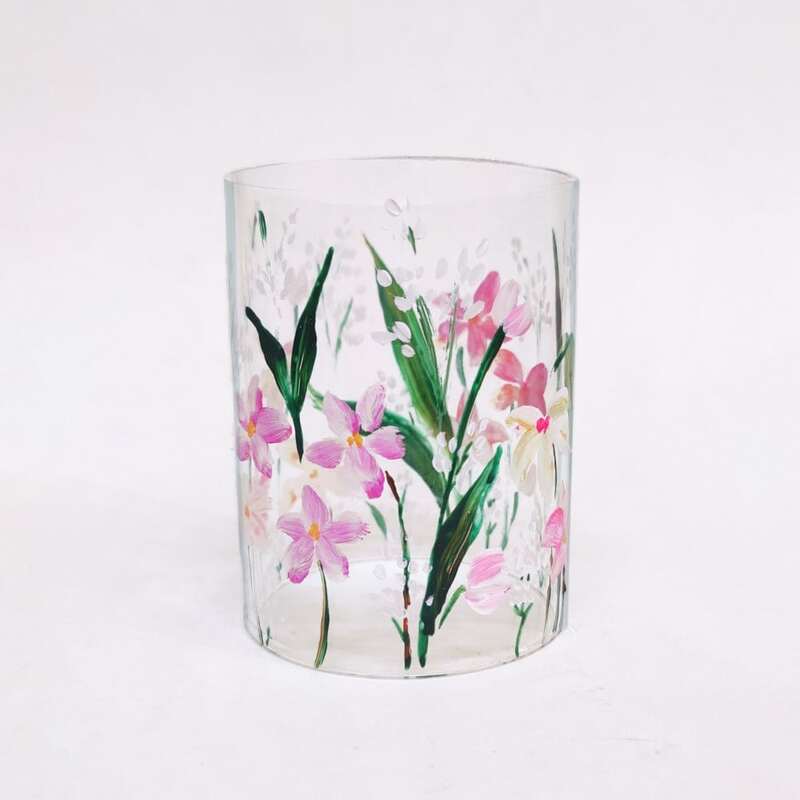 Buy Wildflower Chrome Tealight Candle Holder Tea Light Candle Holders from Vaaree