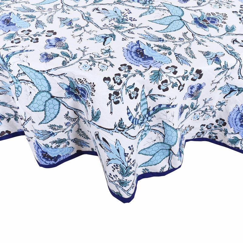 Buy Muhina Table Cover (Blue) - Four Seater Table Cover from Vaaree