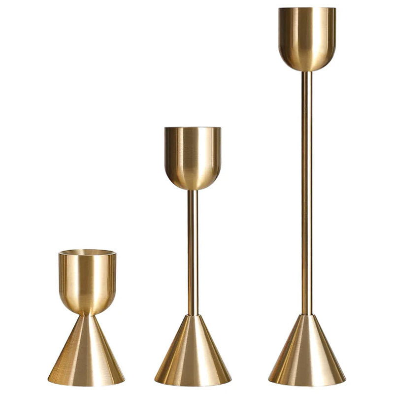 Buy Maxira Candle Holder - Set Of Three Candle Holders from Vaaree