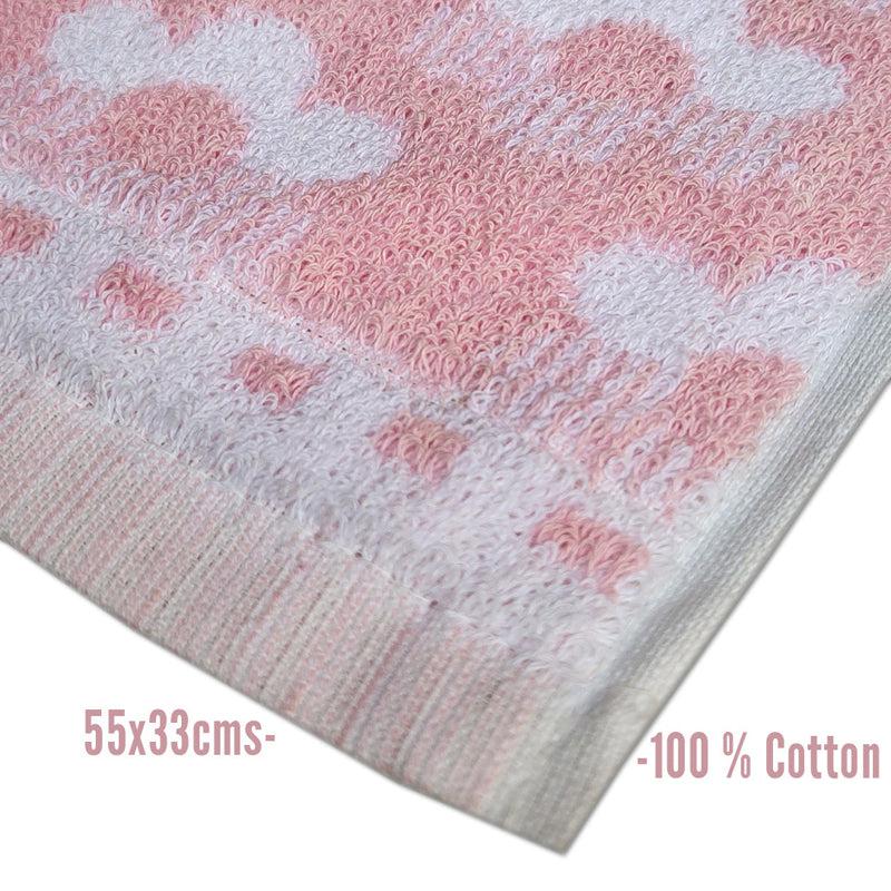 Buy Macca Hand Towel (Pink) - Set Of Four Hand & Face Towels from Vaaree