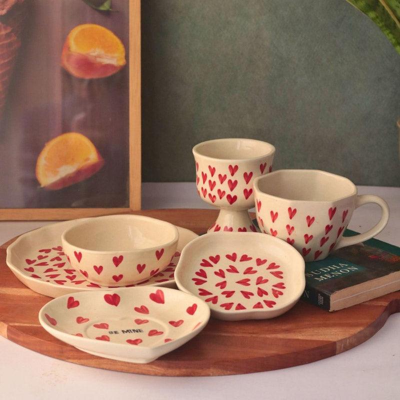 Buy Hearty Mate Dinner Set - Six Piece Set Dinner Set from Vaaree