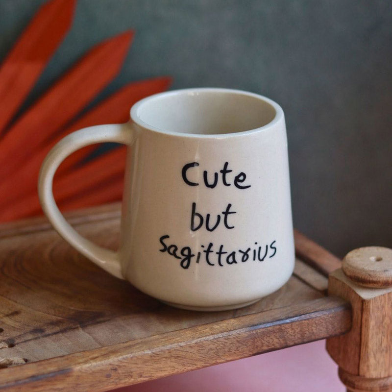 Buy Cute But Sagittarius Cup - 250 ML Mug & Tea Cup from Vaaree