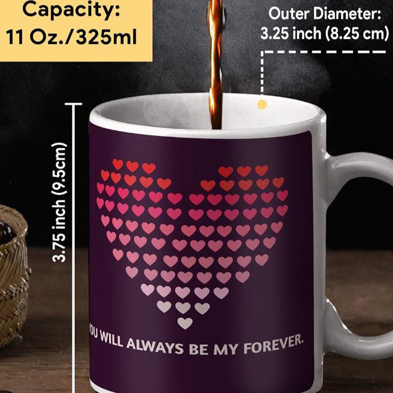 Buy Hearty Grade Cushion Cover & Mug (300 ML) - Two Piece Set Gift Box from Vaaree