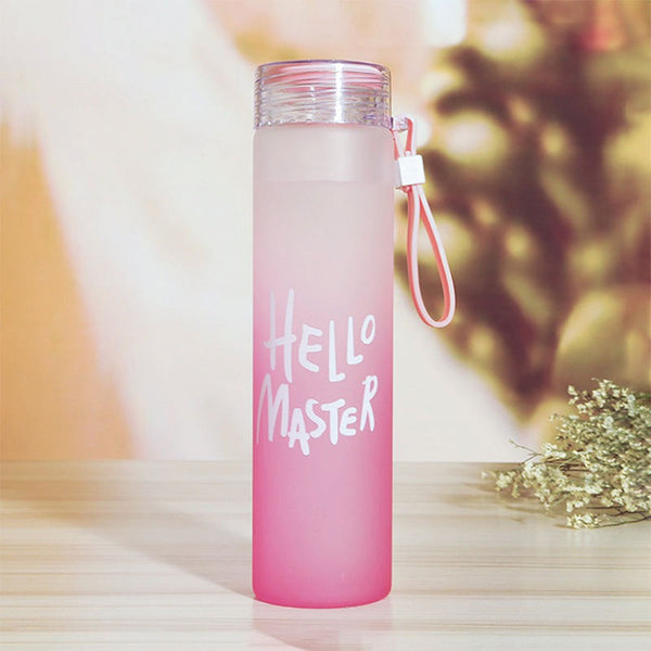 Bottle - Hello Master Water Bottle (400 ML) - Pink