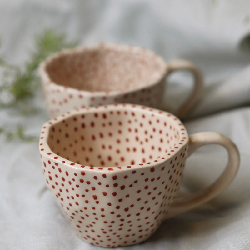 Buy Halepa Ceramic Cup (200 ML) - Set of Six Mug & Tea Cup from Vaaree