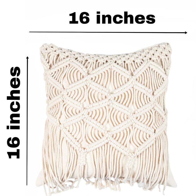 Buy Braida Macrame Cushion Cover Cushion Covers from Vaaree