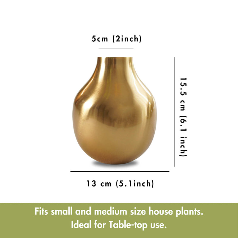 Buy Limus Metal Vase Vase from Vaaree