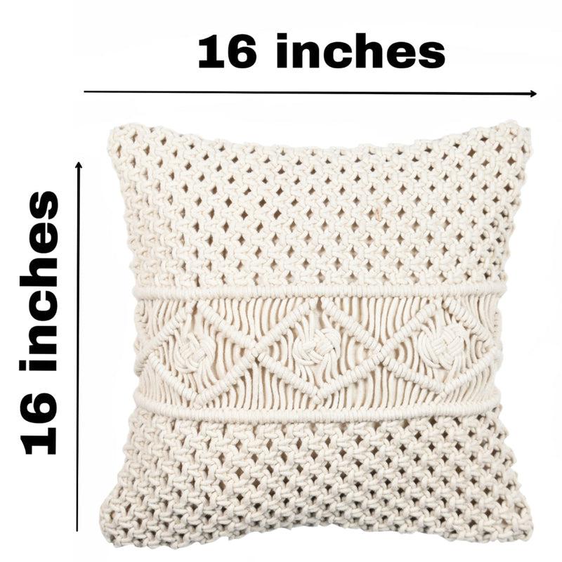 Buy Imo Macrame Cushion Cover Cushion Covers from Vaaree