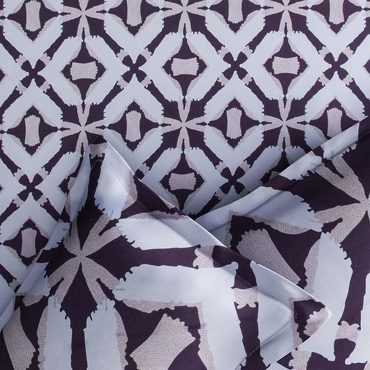 Buy Liam Purple Bedsheet at Vaaree online | Beautiful Bedsheets to choose from