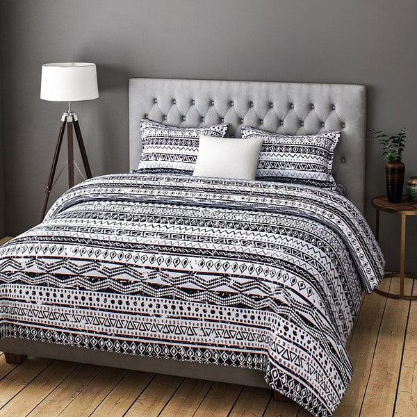 Aztec Plaza Printed Bedsheet