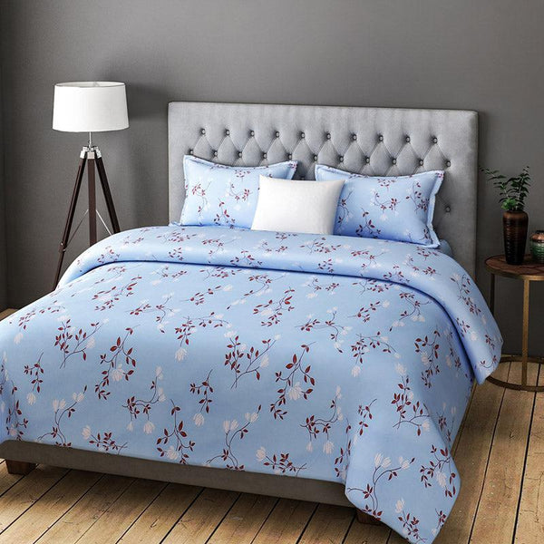 Trudaa Floral Printed Bedsheet