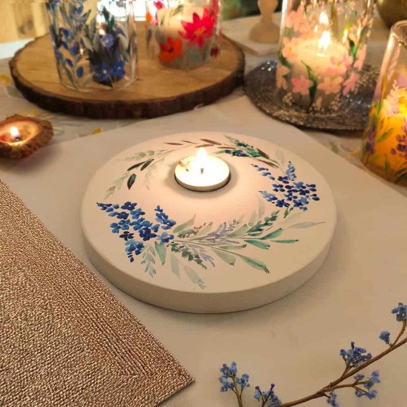 Buy Lavenda Flora Tealight Candle Holder Tea Light Candle Holders from Vaaree