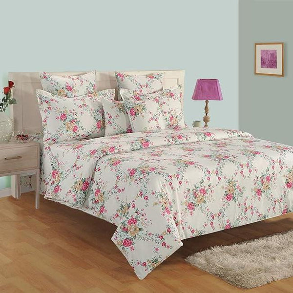 Buy Swayam Endless Spring Bedsheet - 210 TC || Ultra Soft Bedsheets from Vaaree