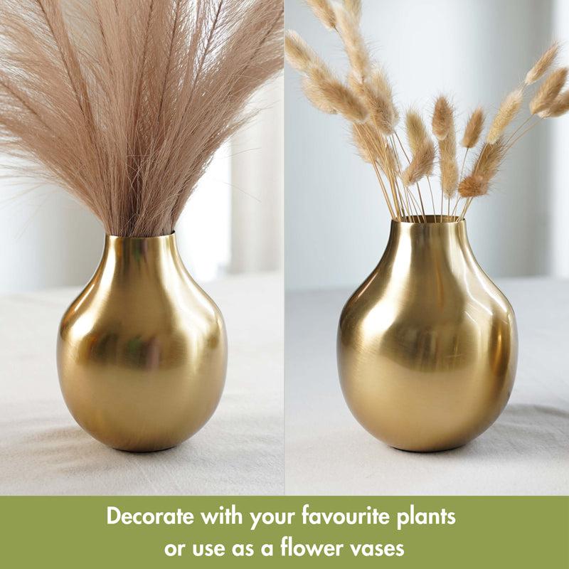 Buy Limus Metal Vase Vase from Vaaree