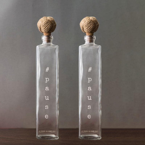 Buy Pause Water Bottle - Set Of Two at Vaaree online | Beautiful Bottle to choose from