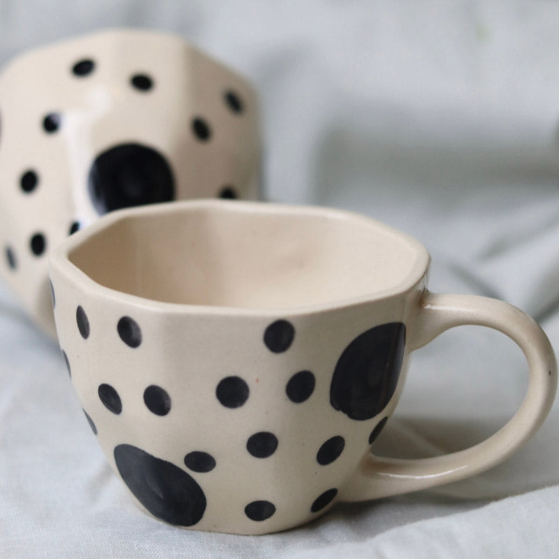 Buy Gimavo Ceramic Cup (200 ML) - Set of Three Mug & Tea Cup from Vaaree