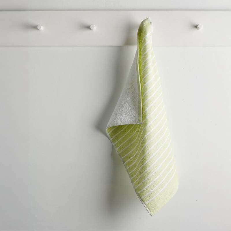 Buy Nash Cotton Terry Hand Towel (Light Green) - Set Of Two Hand & Face Towels from Vaaree