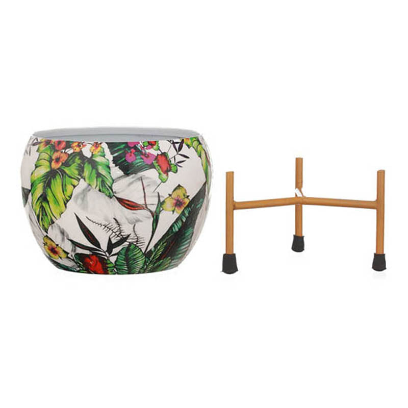 Buy Arrta Handcrafted Planter With Stand - Four Piece Set Pots & Planters from Vaaree