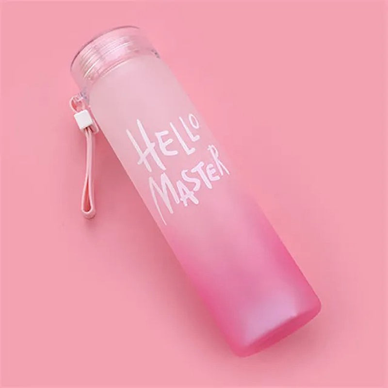 Bottle - Hello Master Water Bottle (400 ML) - Pink