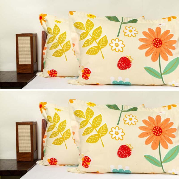 Buy Willows here Pillow Cover - Set of Four at Vaaree online | Beautiful Pillow Covers to choose from