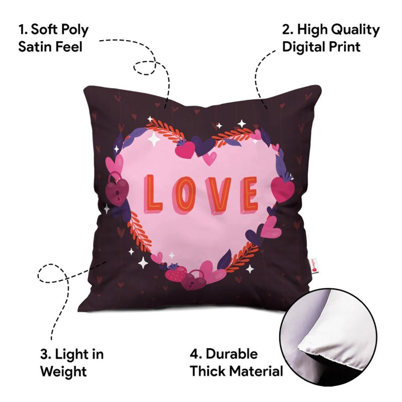 Buy Heart Ballon Cushion Cover & Mug (300 ML) - Two Piece Set Gift Box from Vaaree