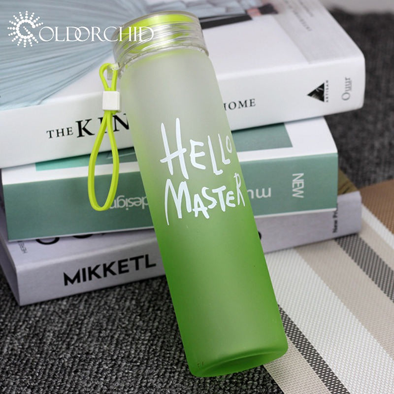 Bottle - Hello Master Water Bottle (400 ML) - Green