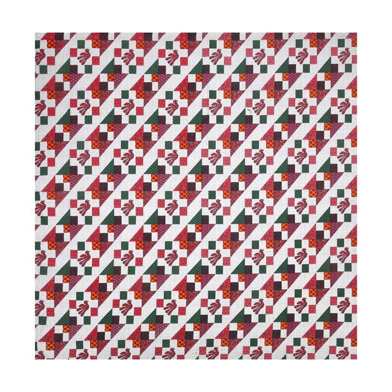 Buy Saskia Abstract Bedsheet - Red Bedsheets from Vaaree