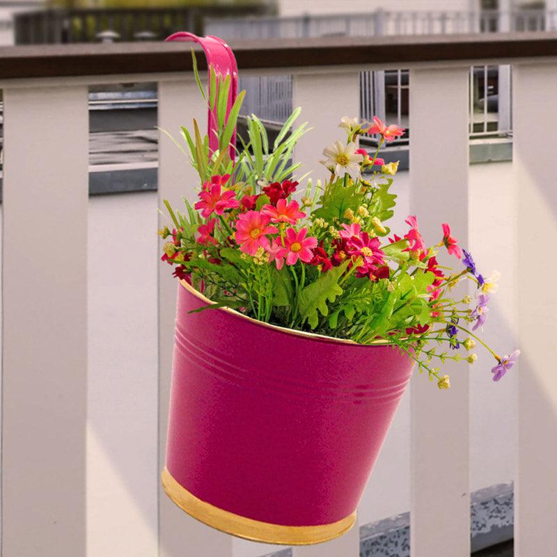 Buy Lush Glow Planter (Pink) - Set Of Three Pots & Planters from Vaaree