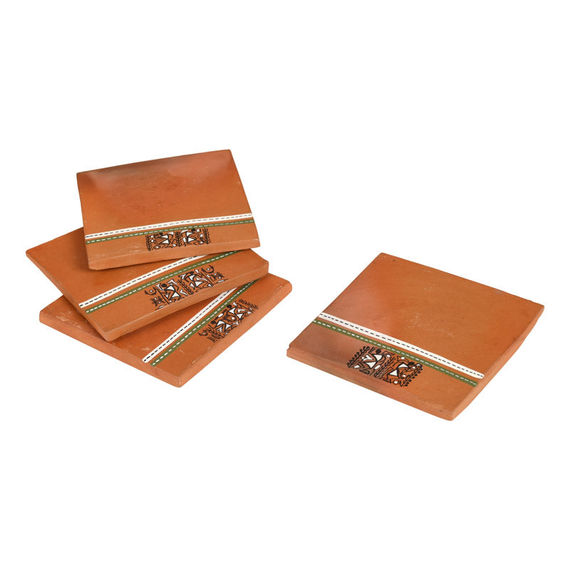 Buy Kamala Ethnic Coaster - Set of Four Coasters from Vaaree