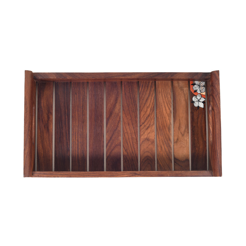 Buy Tiaro Handcrafted Serving Tray Serving Tray from Vaaree